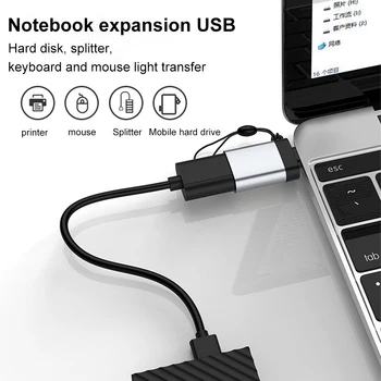 USB C OTG Adapterio Greitas USB 3.0 C Tipo Adapteris Keitiklis Paramos OTG Už Xiaomi 4C /Huawei /HTC Oneplus LG Tablet