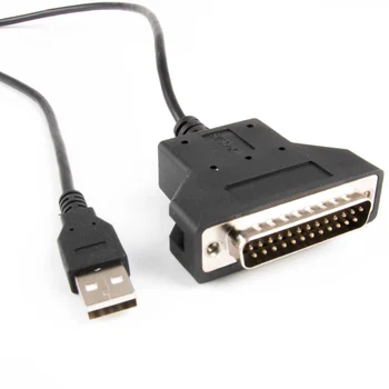 USB DB25 Male RS232 Keitiklis Serijos CP2102 Chip Programavimas Kabelis Epson TM-T88 III Gavimo Spausdintuvą
