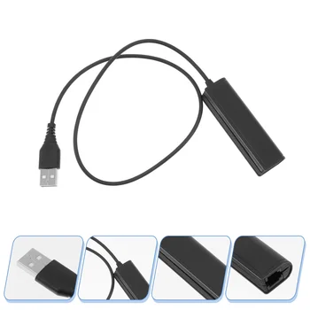 USB jungties Kompiuteryje PC Nešiojamas RJ9 Moterų Adapterio Kabelis Laido laisvų Rankų įranga