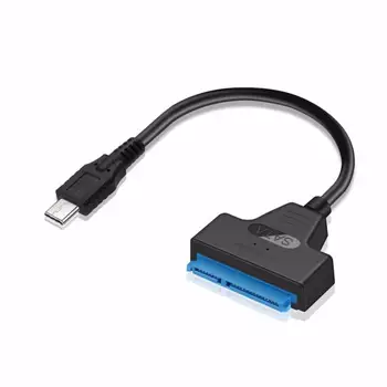 USB SATA 3 Kabelis Sata Į USB 3.0 Adapteris, IKI 6 Gb / s Paramos 2.5 Colio Išorinis SSD HDD Kietąjį Diską 22 Pin Sata Kabelių Jungtys