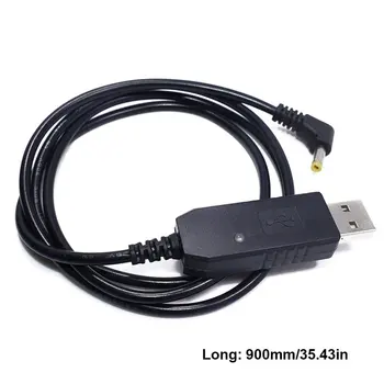 USB Įkroviklio Laidą su Indikatoriaus Lemputė Walkie Talkie už Baofeng UV-5R Pailginti Baterijos BF-UVB3 Plius Batetery Kumpis Radijo ONLENY