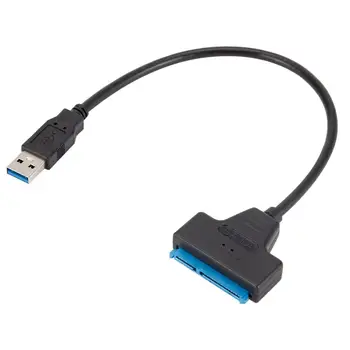 USB3.0 SATA Cabel USB3 Adapteris.0 2.5 Colių SATA 22 pin Kietąjį Diską SATA Į USB Keitiklis, Support 2.5