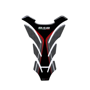 Už Ducati 848 EVO Motociklo Degalų Bako Trinkelėmis Raštas 3D Dervos Raštas