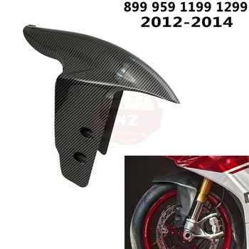 Už Ducati 899, 959, 1199, 1299 Panigale 2012 2013 Motociklo dalių Anglies pluošto priekinis sparnas priekinis sparnas splash guard