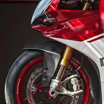 Už Ducati 899, 959, 1199, 1299 Panigale 2012 2013 Motociklo dalių Anglies pluošto priekinis sparnas priekinis sparnas splash guard