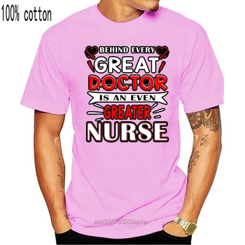Už Kiekvienas geras Gydytojas Yra Dar Didesnis Slaugytojų T-Shirt Vyrai Medvilnės marškinėliai