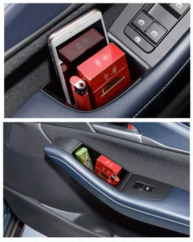 Už Mazda CX30 CX-30 2020 2021 Aukštos Kokybės Plastiko, Vidinės Pusės Durų Rankena Saugojimo Dėžutės Dangtelį ar Interjero Aksesuarų Organizatorius