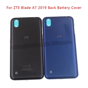 Už ZTE Blade A7 2019 baterijos dangtelis Durys Atgal Baterijos Durų atsarginės Dalys ZTE Blade A7 2019 Būsto Galinis galinis Dangtelis atveju