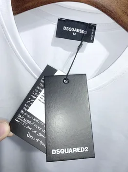 Užjūrio Autentiški 2020 NAUJA, T-Shirt D2 O-Kaklo trišakiai Trumpi rankovėmis Viršūnes DSQ2 Vyrų Drabužiai DT825