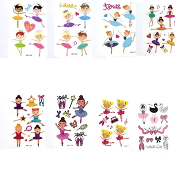 Vaikams, Cartoon Laikinos Tatuiruotės Lipdukas Vandeniui Mergaitės Vaikų Berniukų Karšto Pardavimo 30PCS