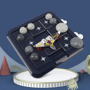 Vaikams Mokomieji Dėlionės Valdybos Žaislai Kosmoso Lėktuvas Juda Tangram Įspūdį Vaikų Loginį Mąstymą Mokymo Šachmatų Intelektas Dovanos