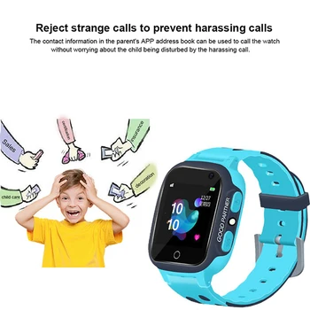 Vaikas Protingas Žiūrėti Vandeniui SOS Antil-pamestas Telefonas Palieskite Žiūrėti Kūdikių 2G SIM Kortelę Skambučio Vieta Tracker Poziciją Vaikas Smartwatch S16