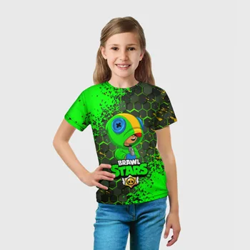Vaikiški marškinėliai 3D Skandalas Žvaigždžių Leonas.