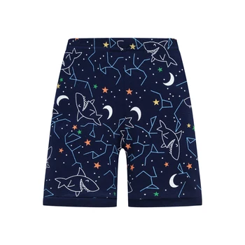 Vaikų Pižama Vasaros Trumpas rankovėmis marškinėlius + šortai sporto rinkinį Vaikams Pižamos Berniukams, Kūdikių Pižama Pabėgiai Sleepwear 3-8T