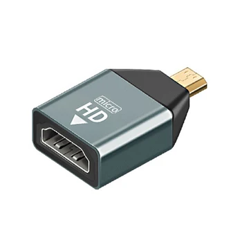Vaizdo Adapteris moterį, Mini Male/Micro Male HDMI suderinamus Adapteris Keitiklis Jungtis Sąsiuvinis Tablet PC Priedai