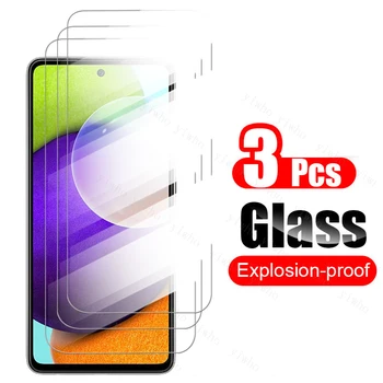 Vaizdo kameros stiklo Samsung Galaxy A52 Grūdintas stiklas Samsung A32 5G Screen protector A72 A71 A51 A31 S20 FE M31S beskeveldris stiklas