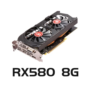 Vaizdo plokštė RX 580 8GB 256Bit 2048SP GDDR5 vaizdo plokštės AMD Radeon RX 580 serijos 