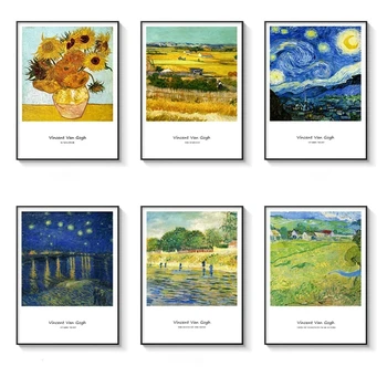 Van Gogh Žinomų Tapybos Vincent ' s Miegamasis Arles Drobė Spausdinti Plakato Sienos Meno Kolekcija Už Kambarį Dekoro