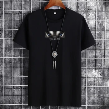 Vasaros Anime T-shirt Harajuku Alternatyvių Gotikos Drabužių Punk Grafinis Streetwear Marškinėliai Vyrams 2021 Hip-Hop Negabaritinių Marškinėliai