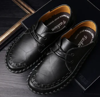 Vasarą 10 nauji vyriški batai korėjos versija tendencija 9 vyriški laisvalaikio bateliai kvėpuojantis batai, vyriški batai