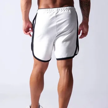 Vasarą du kartus vyriški Šortai Fitneso Vyrų Sporto Kelnės Poilsiu Mados Atsitiktinis Kelnės Streetwear vyriški Drabužiai