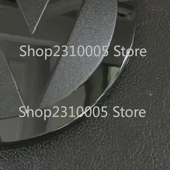 Veidrodis Juoda Kariai Priekinės Grotelės & Galiniai Emblema Dangtelio Lipdukas Tamsiai Samurajus Velnias Logotipą VW Tiguan X Tayron X GTE201-2021