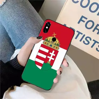 Vengrijoje, Vengrai, Vėliavos Simbolis Telefoną Atveju Xiaomi Redmi pastaba 7 8 9 t max3 s 10 pro lite funda shell coque dangtis