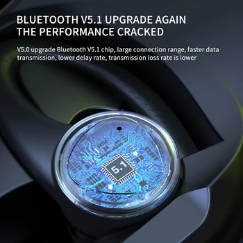 VG-T09 TWS Bluetooth 5.1 Ausinės Stereo Belaidžio 