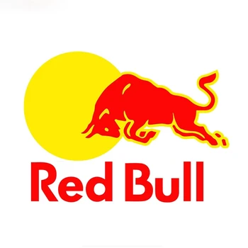 Vinilo Decal Sunkvežimių Lango Lipdukas Bamperis Nešiojamas Sienos Šalmas Kemperis Nuimamas Automobilių Reikmenys Apdailos Automobilių Lipdukas Red Bull Blogai