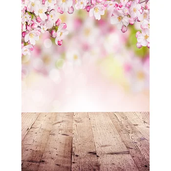 Vinilo Gėlių ir Medienos Lentos Fotografijos Backdrops medinių grindų Tekstūros Temą Fotografijos Fone 2010 m. 3 FMB-72