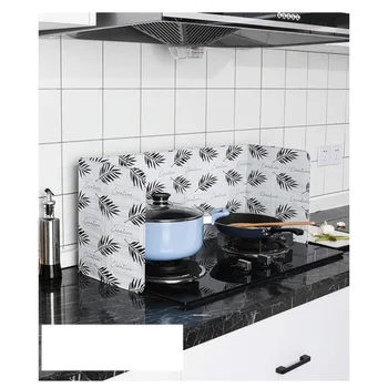 Virtuvės Dalykėlių 80cm Naftos Šļakstēties Lapų Ekranus, Aliuminio Folija, Skardos dujinė Viryklė Splash Proof Pertvara Namų Virtuvėje maisto Gaminimo Įrankiai