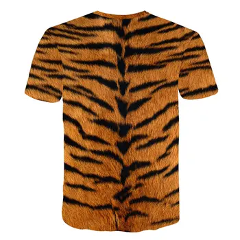 Visiškai Naujas Vilkas/Leopardas Spausdinti Tigras Marškinėliai Gyvūnų Marškinėlius 3D Print T-shirt Hip-Hop Tee Cool Berniukas ir Mergaitė Drabužių Naujas Vasaros Viršūnes