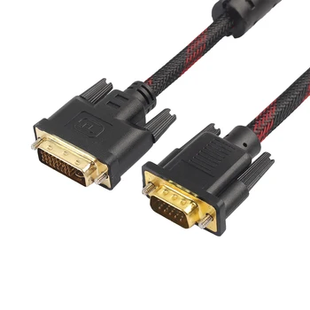 Visiškai palaiko 720P 1080P DVI HDMI suderinamus Kabelis DVI-D 24+5 Pin Adapteris Kabeliai, DVI į HDMI suderinamus Laidas 1,5 M
