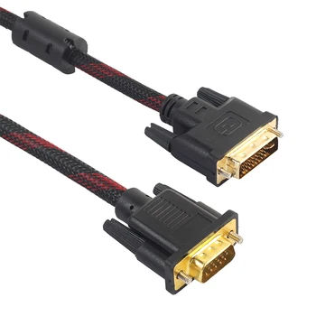 Visiškai palaiko 720P 1080P DVI HDMI suderinamus Kabelis DVI-D 24+5 Pin Adapteris Kabeliai, DVI į HDMI suderinamus Laidas 1,5 M