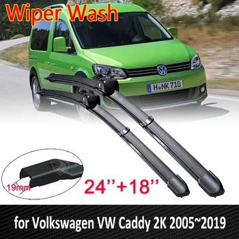 Volkswagen VW Caddy 2K 2005~2019 m. 2007 m. 2010 m. 2012 m. m. 2016 Priekinio lango Valytuvai Automobilio Valytuvo Automobilių Reikmenys