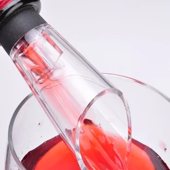 Vyno Aeratorius Akrilo ir Silikono Užpilkite Vandens Decanter GHS99