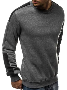 Vyrai Fleece series 2021 Vyrų Rudens-Žiemos O-Kaklo Įvairių Spalvų Marškinėlius Vyrų Atsitiktinis Streetwear Hoodies Plius Dydis M-3XL
