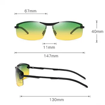 Vyrai Poliarizuoti Akiniai nuo saulės Moterims Photochromic Saulės GlassesMen Vairuotojo Naktinio Matymo Akiniai 2020 Spinduliai Prekės Dizaineris UV400 Akiniai