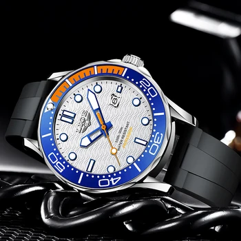 Vyrai Žiūrėti Šviesos Vandeniui Sporto laikrodis Vyrams LIGE Top Brand Prabanga Silikono Dirželis Mens Kvarcinis Laikrodis Relogio Masculino Naujas
