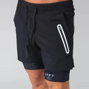 Vyriški šortai vasaros vyriškų drabužių elastinga juosmens sporto šortai vyrams kišenę atsitiktinis šortai, bėgimas, sporto salė vyrams
