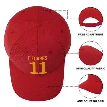Vyrų, Moterų Skrybėlę 11 Ferran Torres Beisbolo kepuraitę Laukinių Saulės Pavėsyje Kepurės su Snapeliu Reguliuojamas Kepurės Gerbėjai Poliesteris