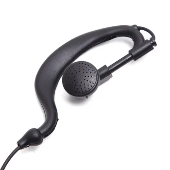 Walkie talkie Baofeng ausinės uv 5r ausinių tiesioginio ryšio su mic in ear kablys ausinių k uosto du būdu radijo laisvų rankų įranga uv-5r bf-888s