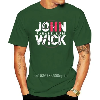 Wick John Skyrius 3 V3-S-3XL trumpomis Rankovėmis Juoda T-Shirt Vasaros Atsitiktinis Žmogus Marškinėliai Geros Kokybės Viršų Tee Vyrams Naujausias PLIUS DYDIS