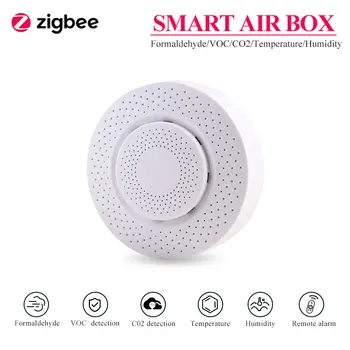 Wifi/ZigBee Tuya Oro Kokybės Jutiklis 