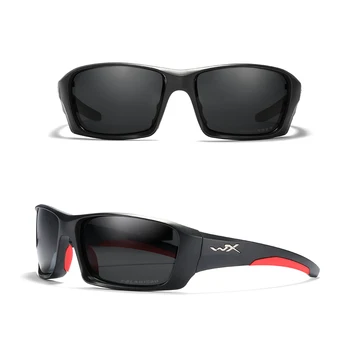 Wileyx WX Prekės 2021 Nauji Sportiniai Akiniai nuo saulės Vyrams HD Poliarizuoti Saulės Akiniai TR90 Aikštėje Rėmo Atspindinti Danga Veidrodis Objektyvas UV400
