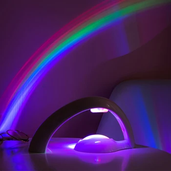 Wonderlife LED Spalvinga Vaivorykštė Naktį Šviesos Romantiškas Dangus Vaivorykštė Projekcija Lempos Miegamajame Šviesos Namų Puošybai Gimtadienio dovana