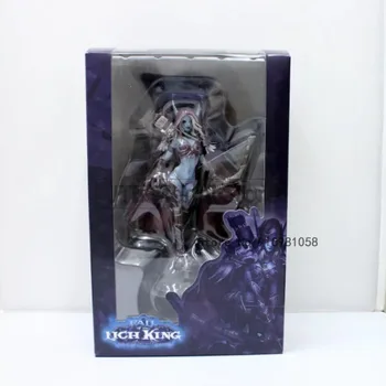 World Of Warcraft Pav Sylvanas Ragana Elfai Šaulys Figma 7 Colių PVC Modle WOW Dovana Mėgstamiausių Darbalaukio Surinkimo Žaislai Vaikas