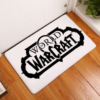 World of Warcraft žaidimo periferinių spausdinimo vonios kambarys, virtuvė, neslidžia grindų kilimėlis gyvenimo kambario, miegamasis koralų aksomo kilimas