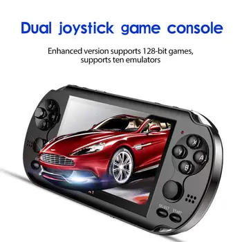 X1 Žaidimų Konsolę PSP 4.3-colių Žaidimų Konsolės Nostalgiškas Klasikinis Dual-Suplakti Žaidimų Konsolės 8G Built-in 10,000 Žaidimai 8/16/32/64 Tiek