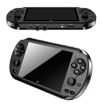 X1 Žaidimų Konsolę PSP 4.3-colių Žaidimų Konsolės Nostalgiškas Klasikinis Dual-Suplakti Žaidimų Konsolės 8G Built-in 10,000 Žaidimai 8/16/32/64 Tiek